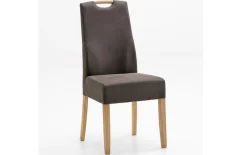 Essgruppe Top Chairs/Multi Dekor in Struktur Eiche