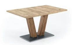 Essgruppe Top Chairs/Multi Dekor in Struktur Eiche