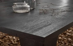 Esstisch Big System Deluxe in flamed wood black