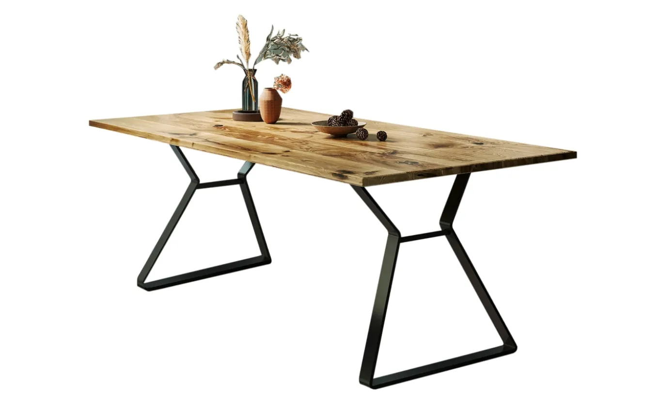 Esstisch T4010, Barock Eiche massiv