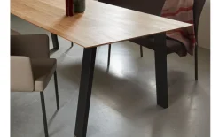 Esstisch Wik, Eiche/anthrazit
