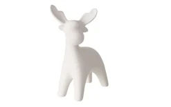 Figur Hirsch, weiß, 19 cm