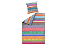 Flanell-Bettwäsche Felice, bunt, 135 x 200 cm