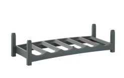Flaschenregal Vario, grau/anthrazit