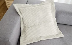 Flatterkissen Shara, beige, 70 x 70 cm