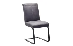 Freischwinger Poppi, rauchblau
