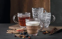 Frühstücksbecher Set Ethno, 392 ml, 4 teilig