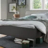 Futonbett Loft, kieselgrau, 140 x 200 cm