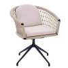 Gartendrehstuhl Riverton, anthrazit/beige