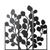Gartenstab Calypso, Eisen schwarz