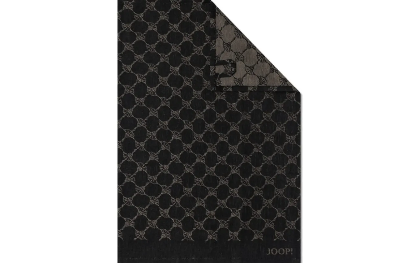 Geschirrtuch Cuisine Cornflower, schwarz, 50 x 70 cm