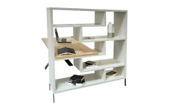 Gestell für Tischplatte Tetrix, anthrazit, 50 x 101 cm
