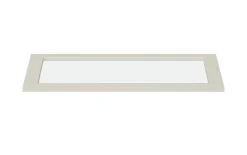 Glaseinlegeboden groß für Jutzler-Schränke, cremeweiß, Breite 98 cm