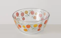 Glasschale Fruits, orange/rot, 23,3 cm