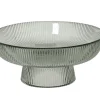 Glasservierplatte, grün, 11,5 cm