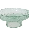 Glasservierplatte, hellgrün, 11,5 cm