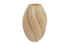 Glasvase, pfirsich, 27 cm