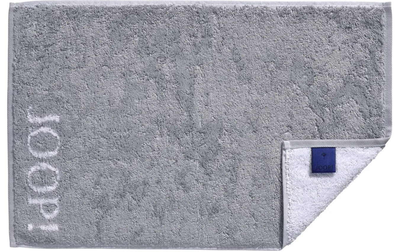 Gästetuch Classic Doubleface, silber, 30 x 50 cm