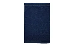 Gästetuch Lifestyle Uni, Baumwolle, navy, 30 x 50 cm