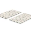 Herdabdeckplatten-Set Terrazzo, bunt, 30 x 52 cm