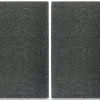 Herdabdeck- /Schneideplatten in Granit-Nachbildung 2er-Set , 30 x 52 cm