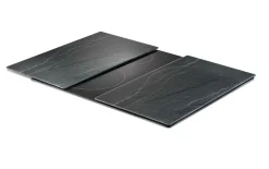 Herdabdeck-/Schneideplatten in Schiefer-Nachbildung 2er-Set, 30 x 52 cm
