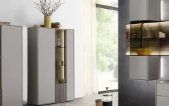 Highboard Audra, Altholzbuche/sand, rechts