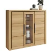 Highboard Brest, massive Buche