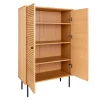 Highboard Kyoto, furnierte Eiche