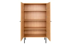 Highboard Kyoto, furnierte Eiche