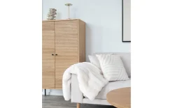 Highboard Kyoto, furnierte Eiche