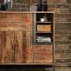 Highboard Valencia, massives Mangoholz