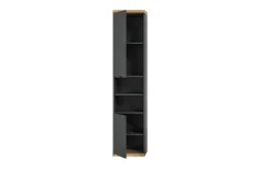 Hängeschrank Nuaro, anthrazit/Eiche-Nachbildung