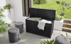 Hocker Setosa, charcoal