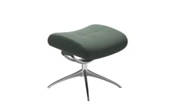 Hocker zu Ruhesessel Berlin M, salbeigrün/chrom