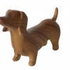 Hund Figur Wilhelmy, braun