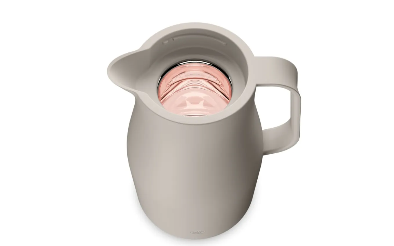 Isolierkanne Econscious, oatmeal beige, 1000 ml
