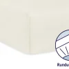 Jersey Spannbettlaken ecru, für Babymatratzen 60 x 120 bis 70 x 140 cm