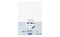 Jersey Spannbettlaken, weiß, für Babymatratzen 60 x 120 cm bis 70 x 140 cm
