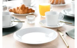 Kaffeeservice Base, weiß, 18-teilig