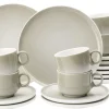 Kaffeeservice Sento-Home Aura, cream, 18-teilig