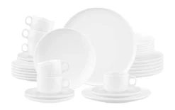 Kaffeeservice Sento-Home, weiß, 18-teilig