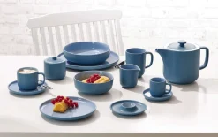 Kaffeetasse Jasper, ozeanblau, 240 ml