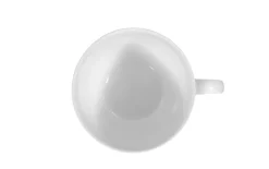 Kaffeetasse Rondo Liane in weiß, 0,21 l