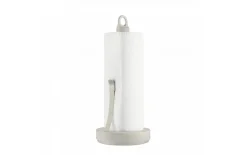 Küchenrollenhalter Loop, Edelstahl pulverbeschichtet, beige, 34 cm