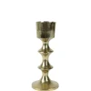 Kerzenhalter, goldfarbig, 30,5 cm