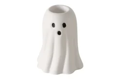 Kerzenleuchter Ghostie, weiß, 7,5 cm