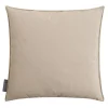 Kissenhülle Bono, türkis/beige, 40 x 40 cm