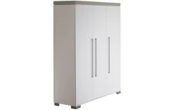 Kleiderschrank Kira, kreideweiß, 135 x 193 cm
