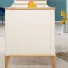 Kombikinderbett Pauline, weiß/Artisan Eiche-Nachbildung, inkl. Höhenverstellung